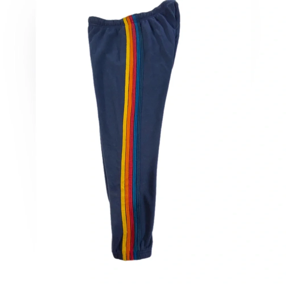 Aviator Nation navy  5 stripe joggers XL - Picture 5 of 15